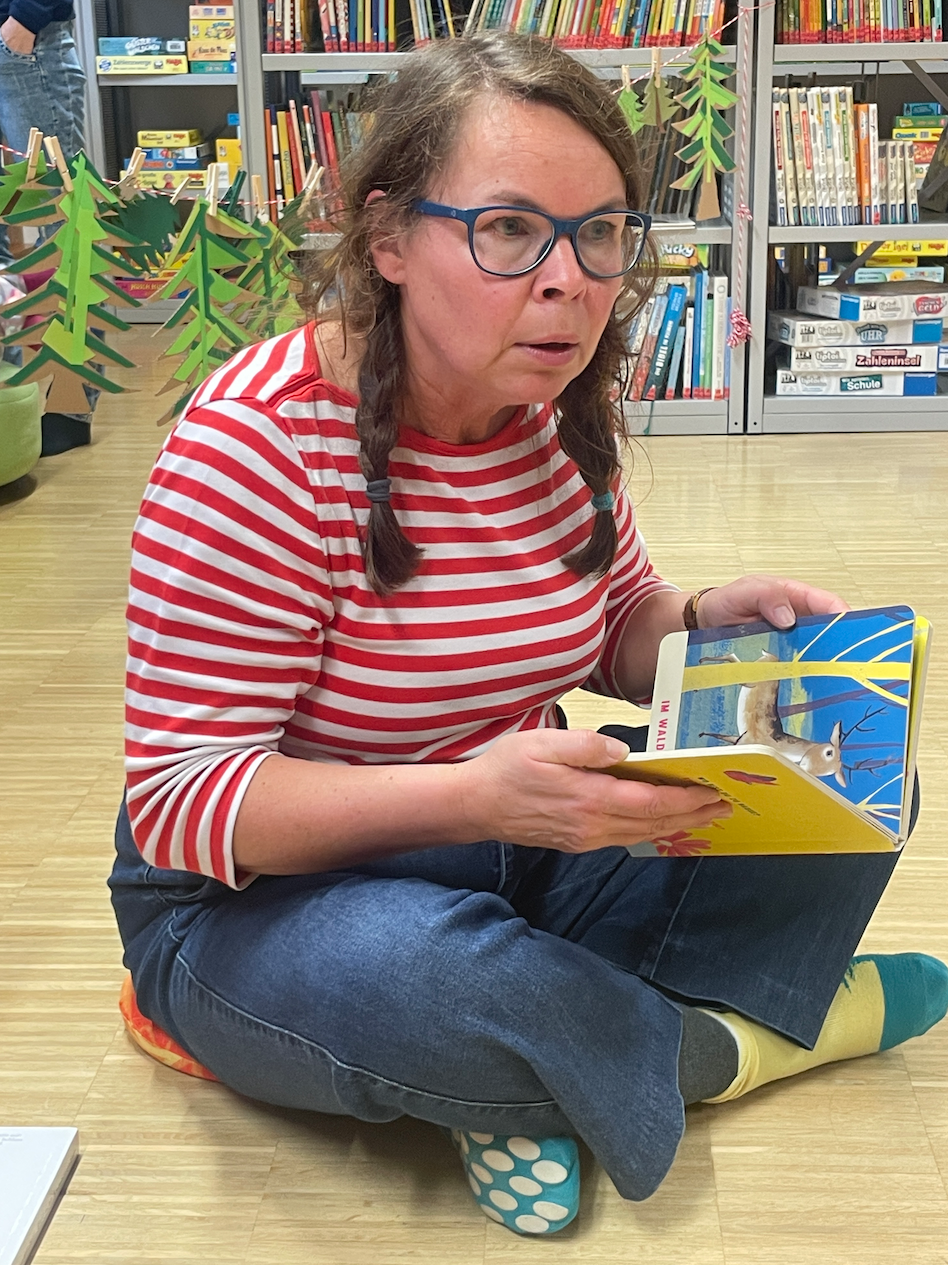 Buchstart mit Martina