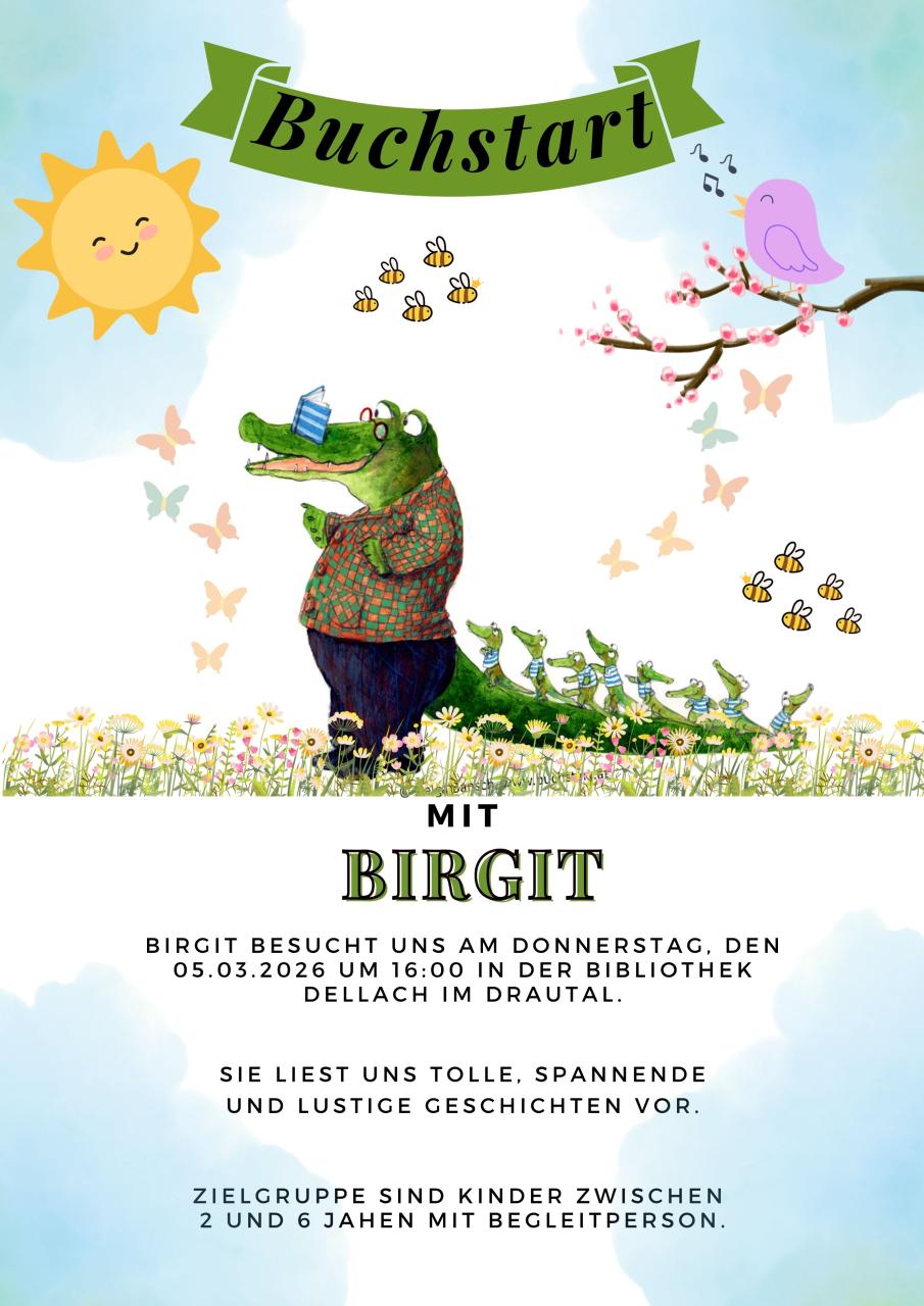 Buchstart mit Birgit