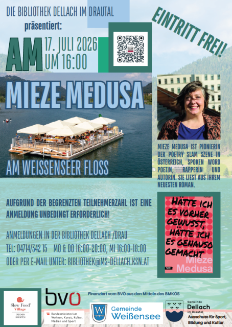 Lesung am Floß