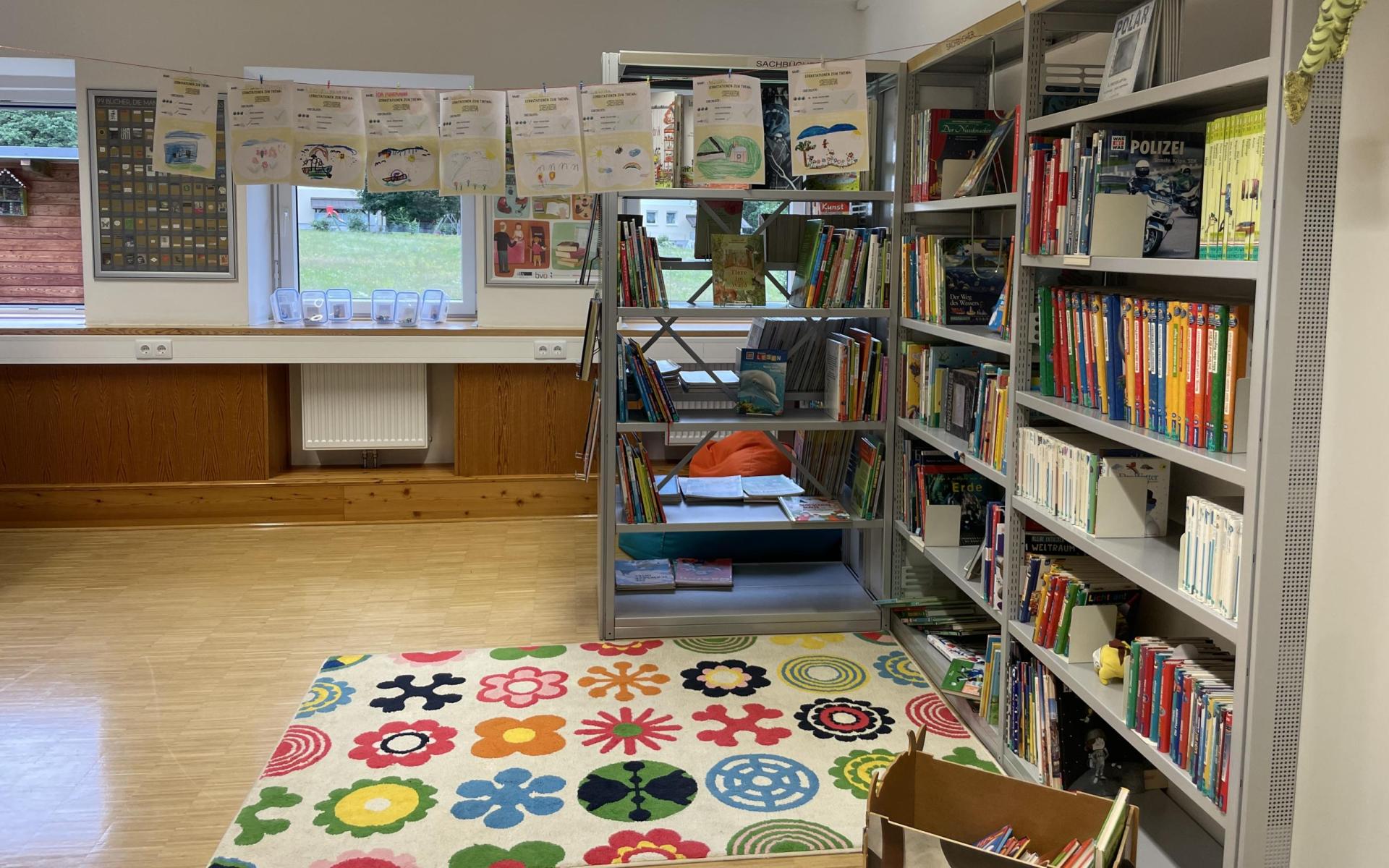 Innenansicht Bibliothek